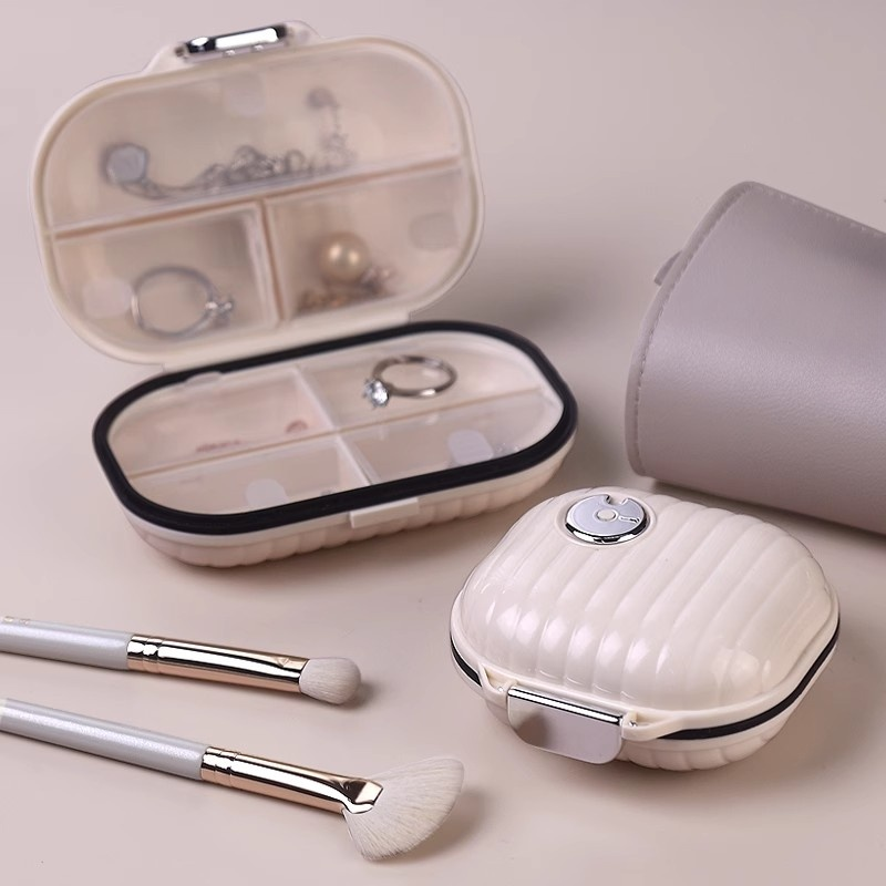 首饰盒高档药片药丸新款分格小号药盒药物小盒子随身携带装药神器