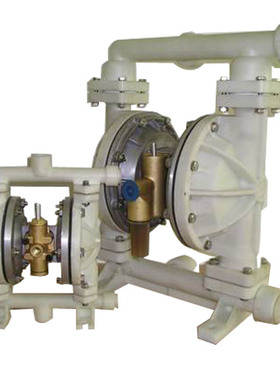 直销QBY-25气动隔膜泵工程塑料F46膜隔膜泵抽酸隔膜泵高温隔膜泵