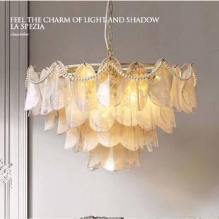 云雾灯 设计师中古风格 法式 复古客厅吊灯大气轻奢宫廷卧室灯具新款