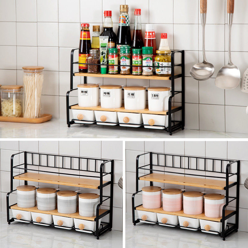 调料盒厨房置物架家用调味品收纳盒调味料调料瓶组合套装调料罐子在类目 厨房/烹饪用具, 厨用小工具/厨房储物, 储物瓶罐/厨房储物器皿, 调味瓶罐中 - 来自Buy2taobao.com提供专业的淘宝代购服务