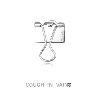 COUGH IN VAIN 燕尾夹925银耳钉