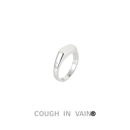 COUGHINVAIN切面镶钻戒指