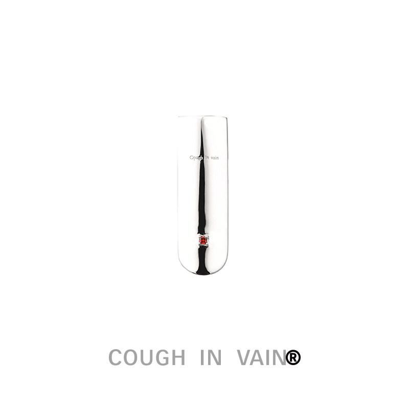 COUGH IN VAIN 弧面延长宝石925银指环指套