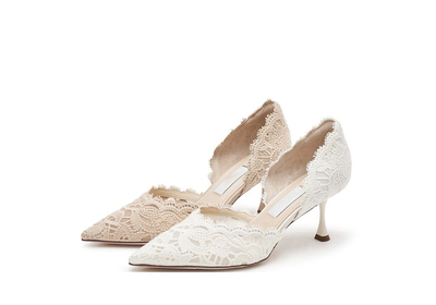 商场同款2025春季新款仙女鞋浅口单鞋女中空高跟鞋女凉鞋ED334AK5