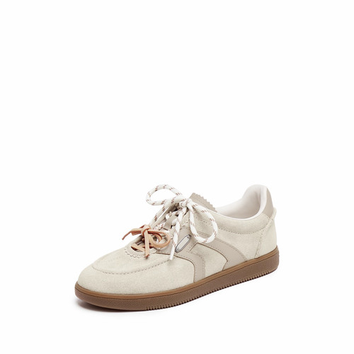 商场同款25新款小音符复古百搭德训鞋运动休闲板鞋女单鞋EE934CM5