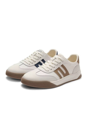 商场同款男鞋撞色休闲夏季复古德训鞋男士阿甘运动板鞋男A1456BM4