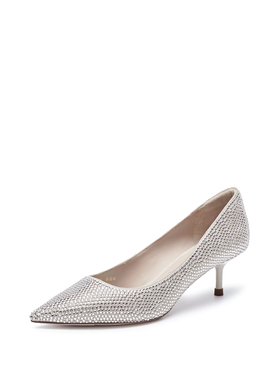 商场同款新款梦幻仙女鞋高跟鞋法式细跟单鞋婚鞋女宴会鞋EZQ01CQ4