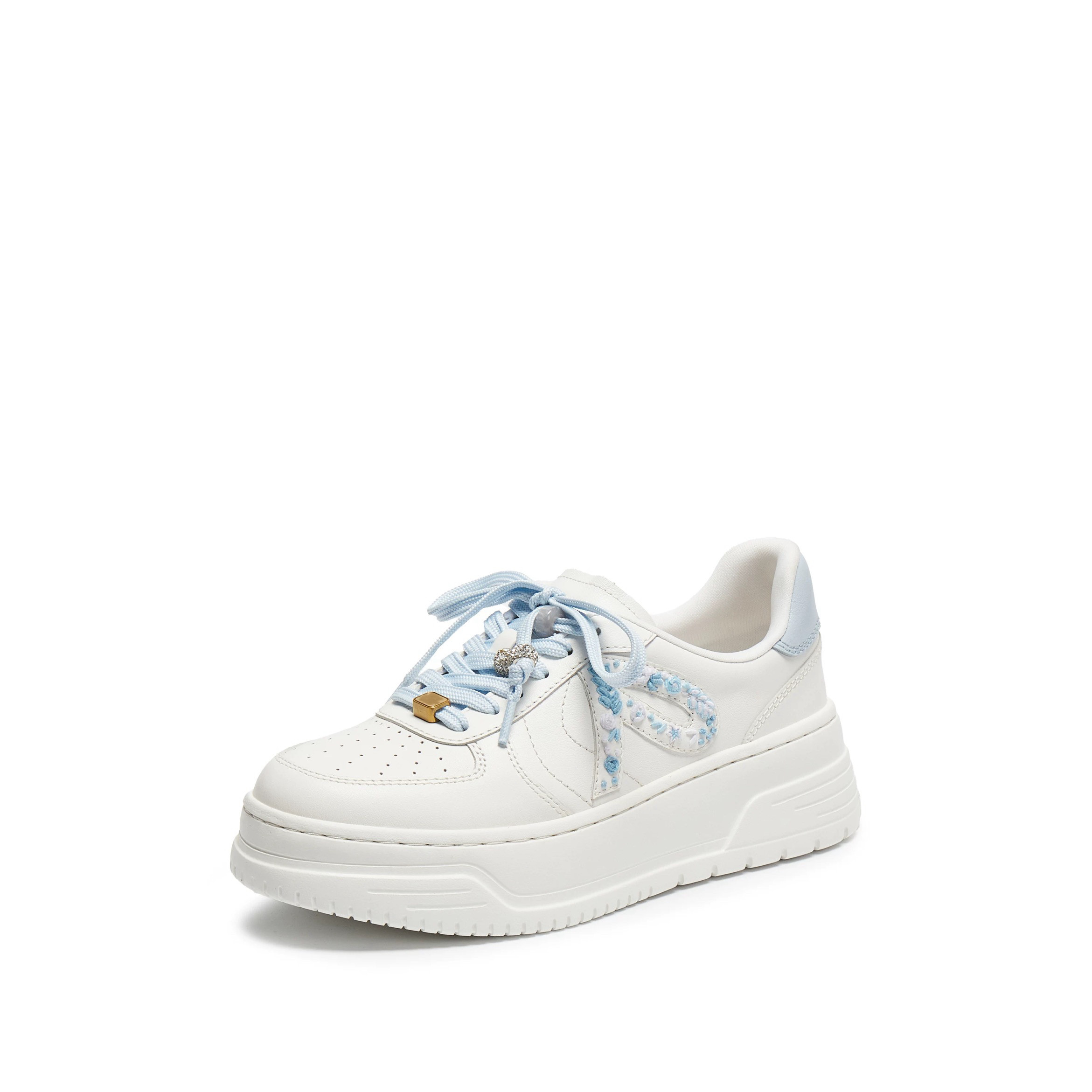 商场同款26新款松果厚乳板鞋小白鞋厚底运动休闲鞋女鞋子EUW35AM6,女鞋,休闲板鞋,淘宝优惠券,粉丝福利购,淘宝优惠卷