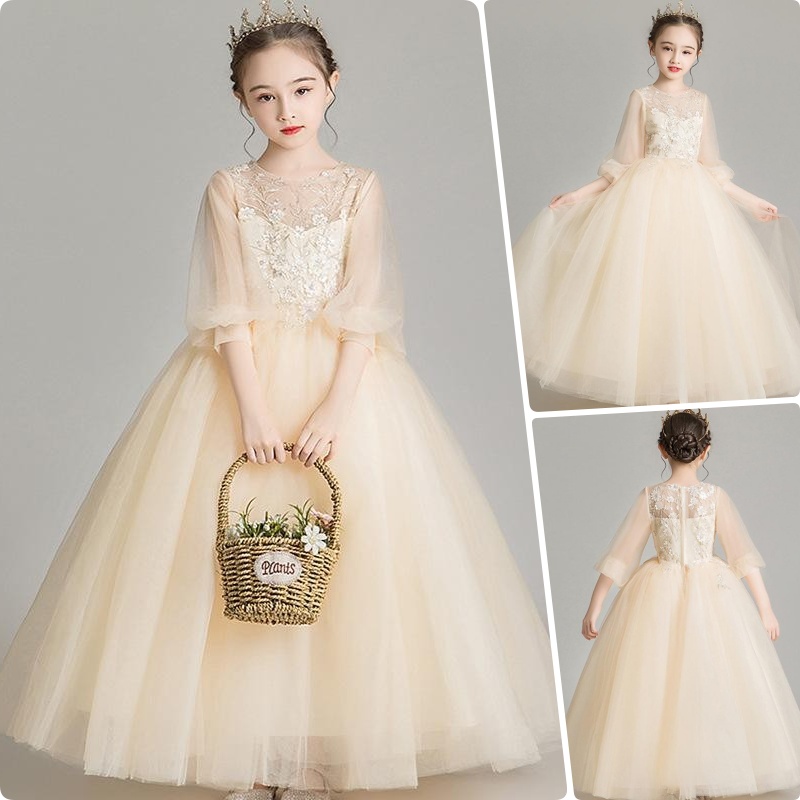 女童礼服公主裙儿童洋气婚纱