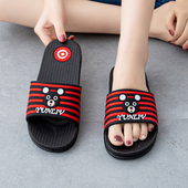 2025新款 卡通居家浴室防滑沙滩塑料凉拖鞋 室内外厚底拖鞋 女夏季