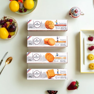 法国进口法格曼UnGourmand25%18%13%黄油曲奇饼干 巧克力饼干120g