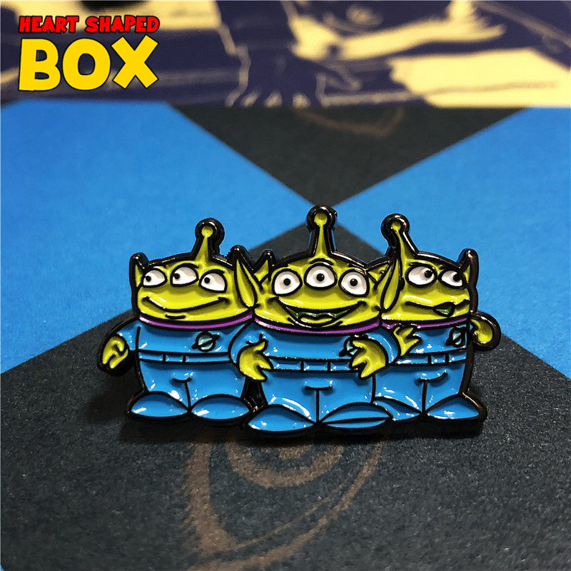 玩具总动员三眼仔卡通胸针徽章