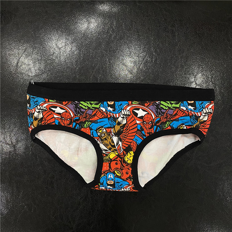 漫威卡通女生内裤