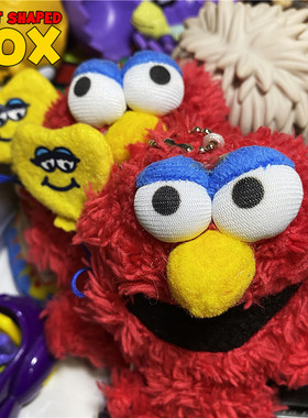 芝麻街Elmo卡通毛绒公仔挂件