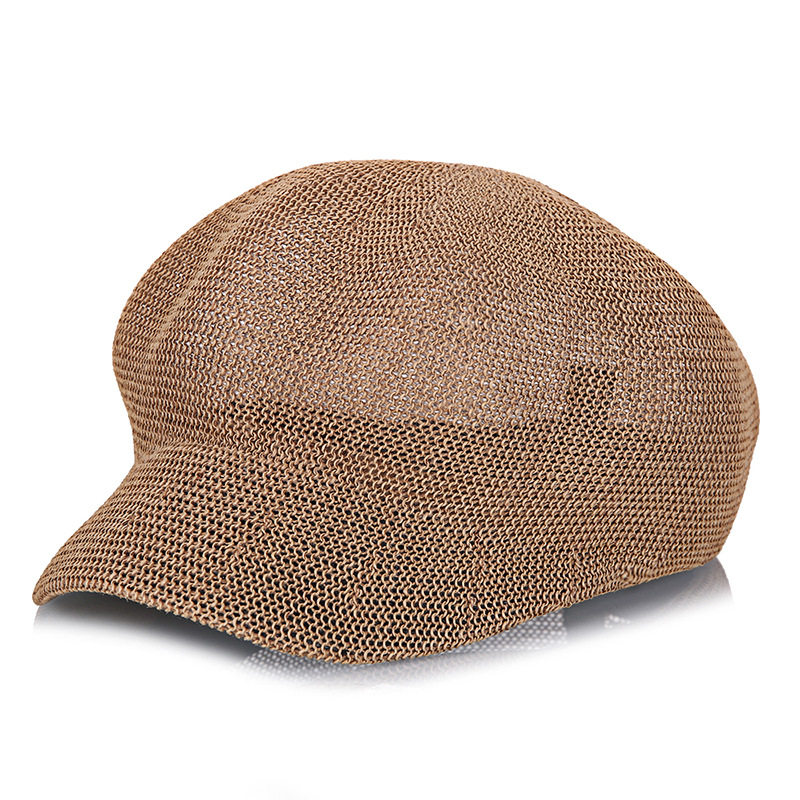 中年帽子女春秋天女帽子韩版贝雷帽夏季中老年妈妈帽女老人八角帽