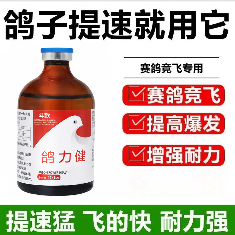 赛鸽高飞远飞比赛训放提速增耐力爆发力天然粗提物比赛期鸽子正品