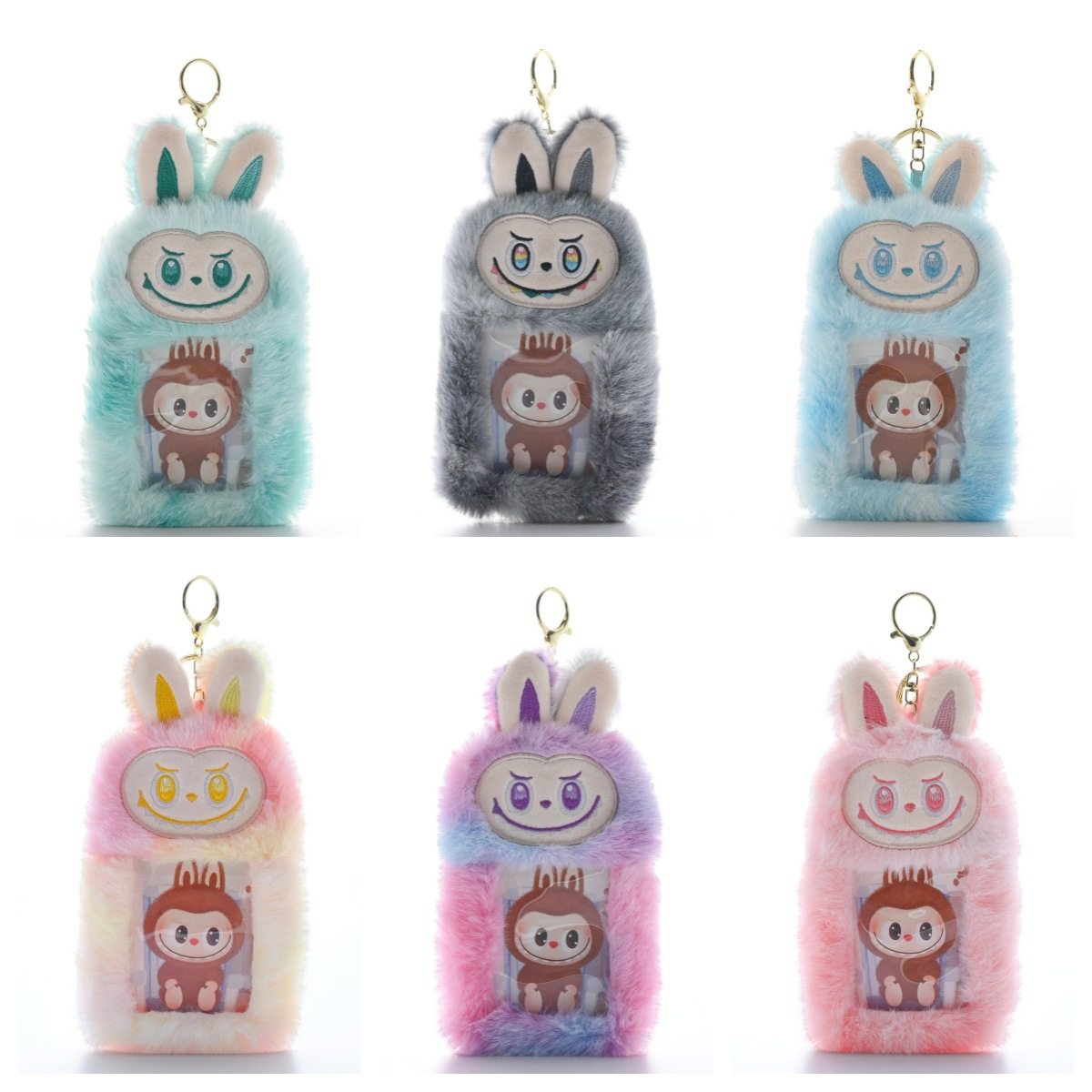 【潮酷】炫彩布毛绒玩偶三代公仔挂件卡套挂饰钥匙扣零钱包挂件,玩具/童车/益智/积木/模型,毛绒/玩偶/公仔/布艺类玩具,淘宝优惠券,粉丝福利购,淘宝优惠卷