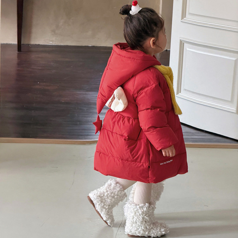 女童90白鸭绒羽绒服儿童冬季保暖羽绒棉服女宝宝洋气冬装加厚外套,童装/婴儿装/亲子装,羽绒服,淘宝优惠券,粉丝福利购,淘宝优惠卷