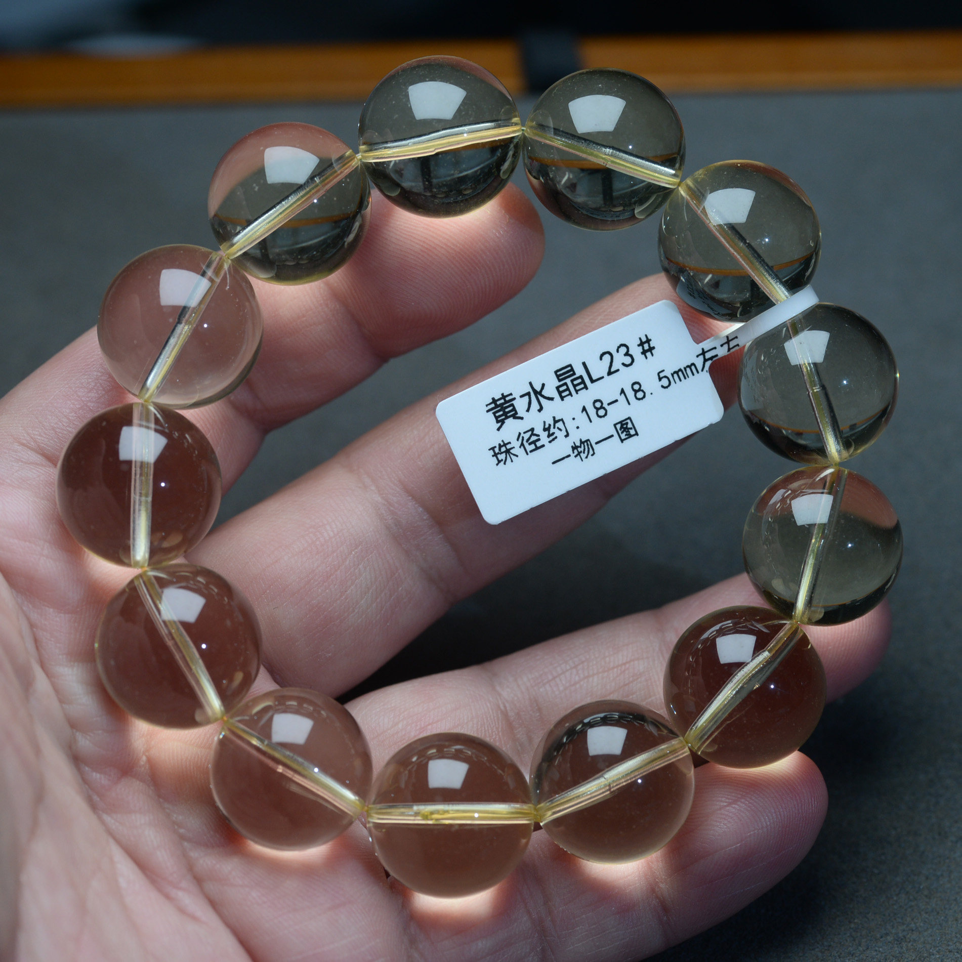 双AA级天然黄水晶手链柠檬黄水晶男女饰品大珠子单圈手串一物一图,饰品/流行首饰/时尚饰品新,手饰/手串,淘宝优惠券,粉丝福利购,淘宝优惠卷