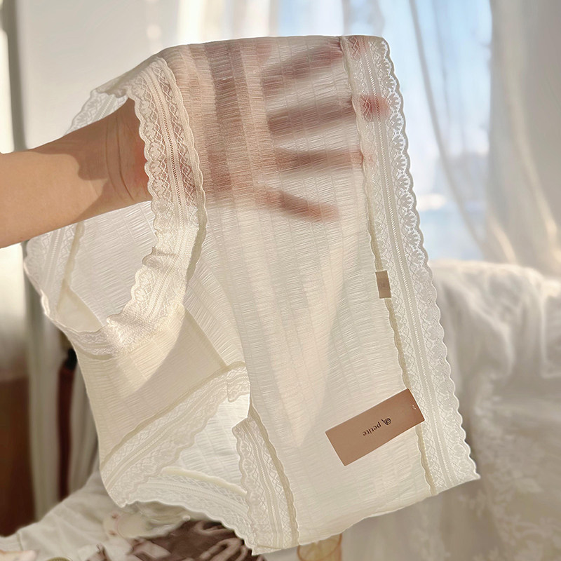 泡泡奶芙~中高腰包臀蕾丝浪漫网纱甜美无痕女士内裤纯棉档墙推!!!,女士内衣/男士内衣/家居服,女三角裤,淘宝优惠券,粉丝福利购,淘宝优惠卷