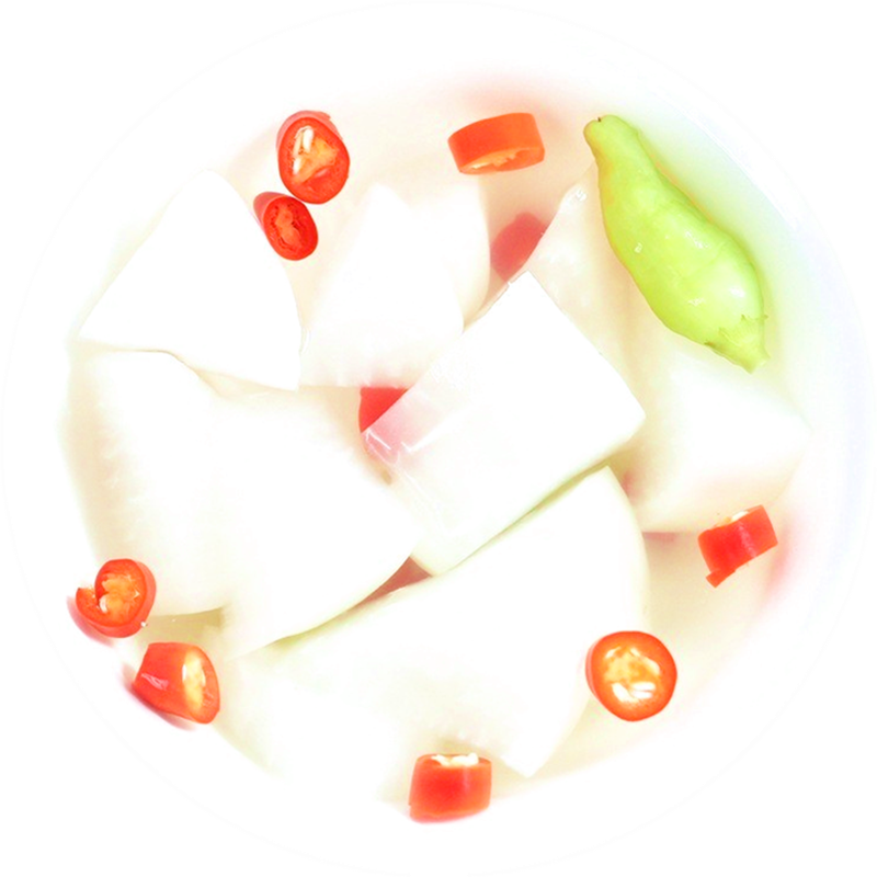 酸辣萝卜片酱萝卜干酒店凉菜泡菜小咸菜即食下饭菜脆皮萝卜爽口菜