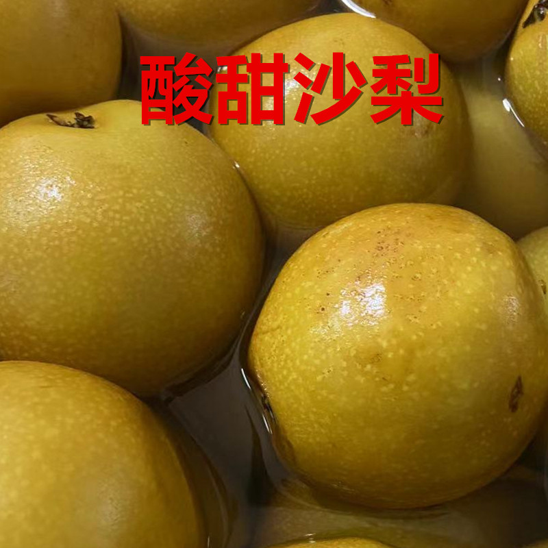 酸泡沙梨自制酸料广西酸嘢腌制水果酸梨特产什锦泡酸李子酸辣沙梨