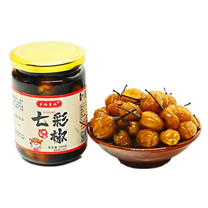 七彩泡椒广西香辣开胃下饭酱菜
