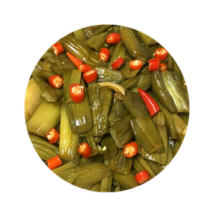 芋苗酸新鲜广西玉林特产真空装新鲜腌制芋头梗茎干酱菜酸芋苗包邮