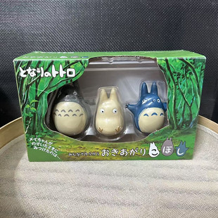 宫崎骏龙猫手办创意微景观装饰品公仔小摆件玩具玩偶模型不倒翁
