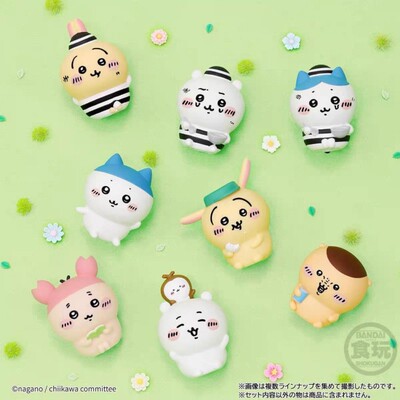 chiikawa朋友系列盲盒吉伊卡哇朋友4公仔礼物潮玩手办摆件模型