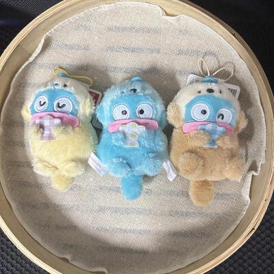 可爱丑鱼毛绒公仔挂件