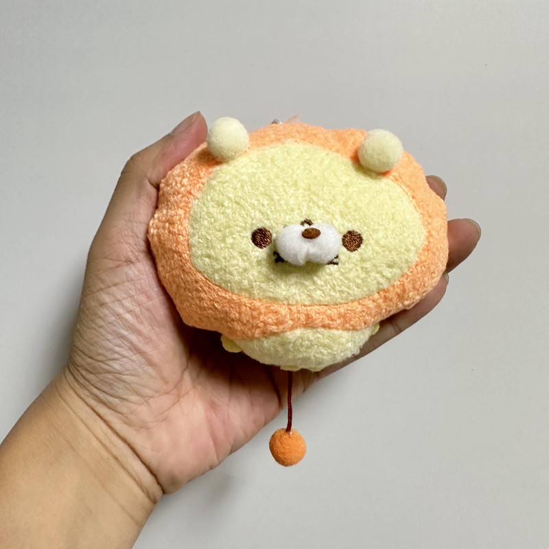 巴菲甜品奶油狮子可爱少女心动物毛绒公仔玩偶小挂件娃娃包包饰品