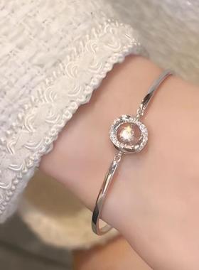 ins冷淡风莫比乌斯弧形手链女