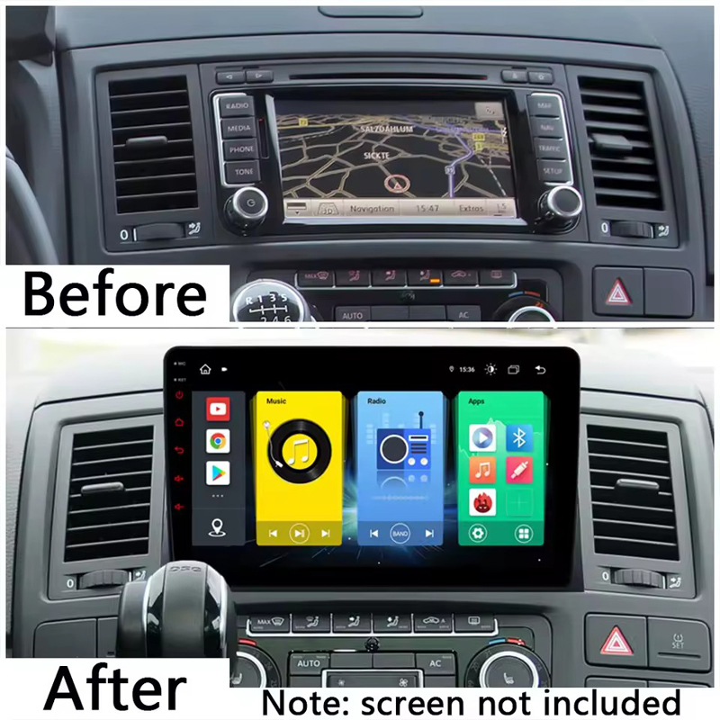 9寸2004-2015款适用于大众Multivan迈特威T5速腾安卓中控车载导航