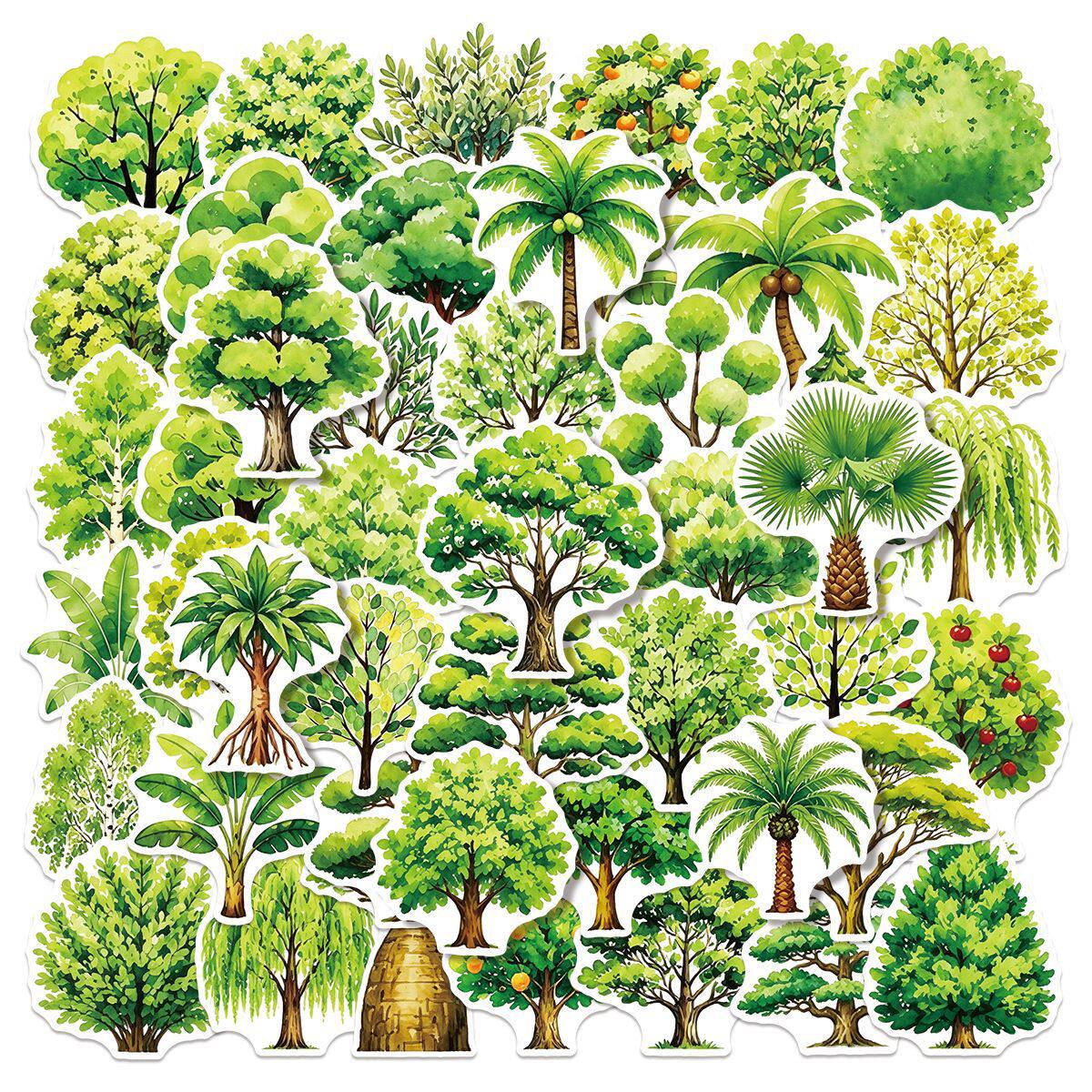小清新树木Tree个性贴纸