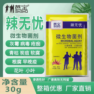 微生物菌剂辣椒疫病清正品抑制剂农用炭疽黄叶枯萎根腐灰霉软腐病