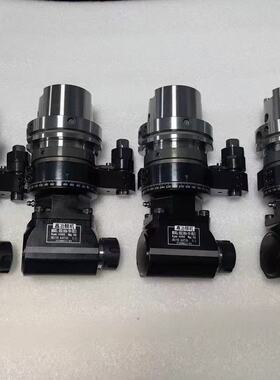 HSKA100侧铣头加工中心90度角度头迷你铣头HSK63A万向横向双输出