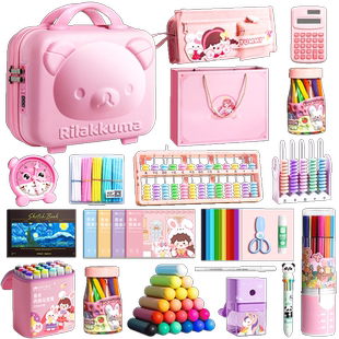 小学生文具套装礼盒一年级开学入学生日盲盒礼物盲袋大礼包女孩礼品幼儿园毕业男孩高颜值儿童学习用品奖品