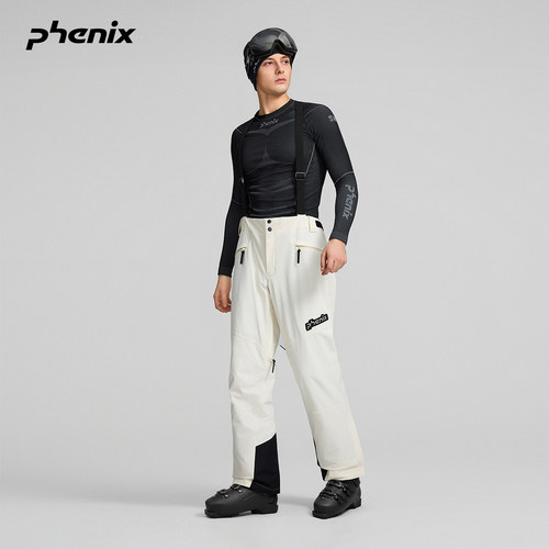 phenix防风防水可拆卸背带滑雪裤