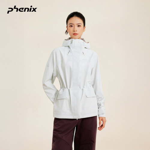 phenix户外防风防水3L冲锋衣女