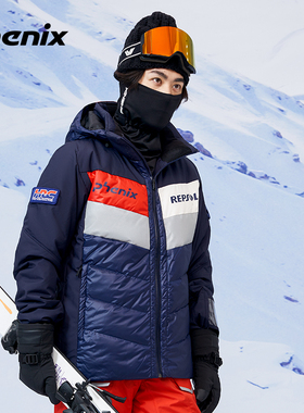 phenix菲尼克斯Honda联名双板滑雪服男女士防水保暖羽绒外套