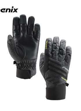 phenix菲尼克斯SKI竞技系列单双板防水保暖滑雪手套男女款