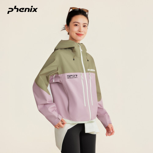 phenix户外3L防风防水冲锋衣女款