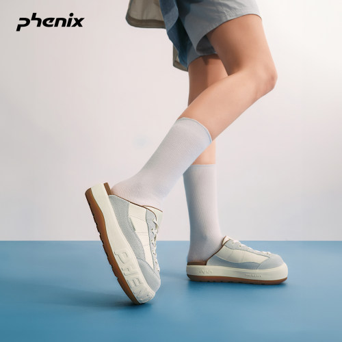 phenix户外厚底懒人半拖鞋女