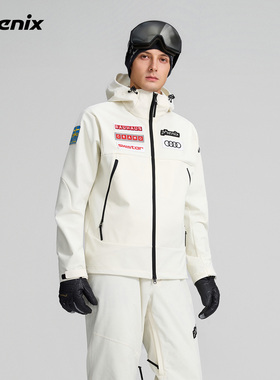 phenix菲尼克斯 国家队 软壳滑雪中层 男士连帽防风保暖外套