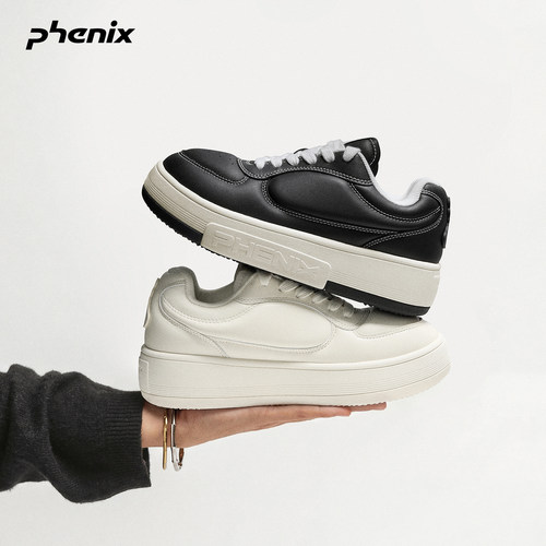 phenix户外休闲软弹厚底板鞋女