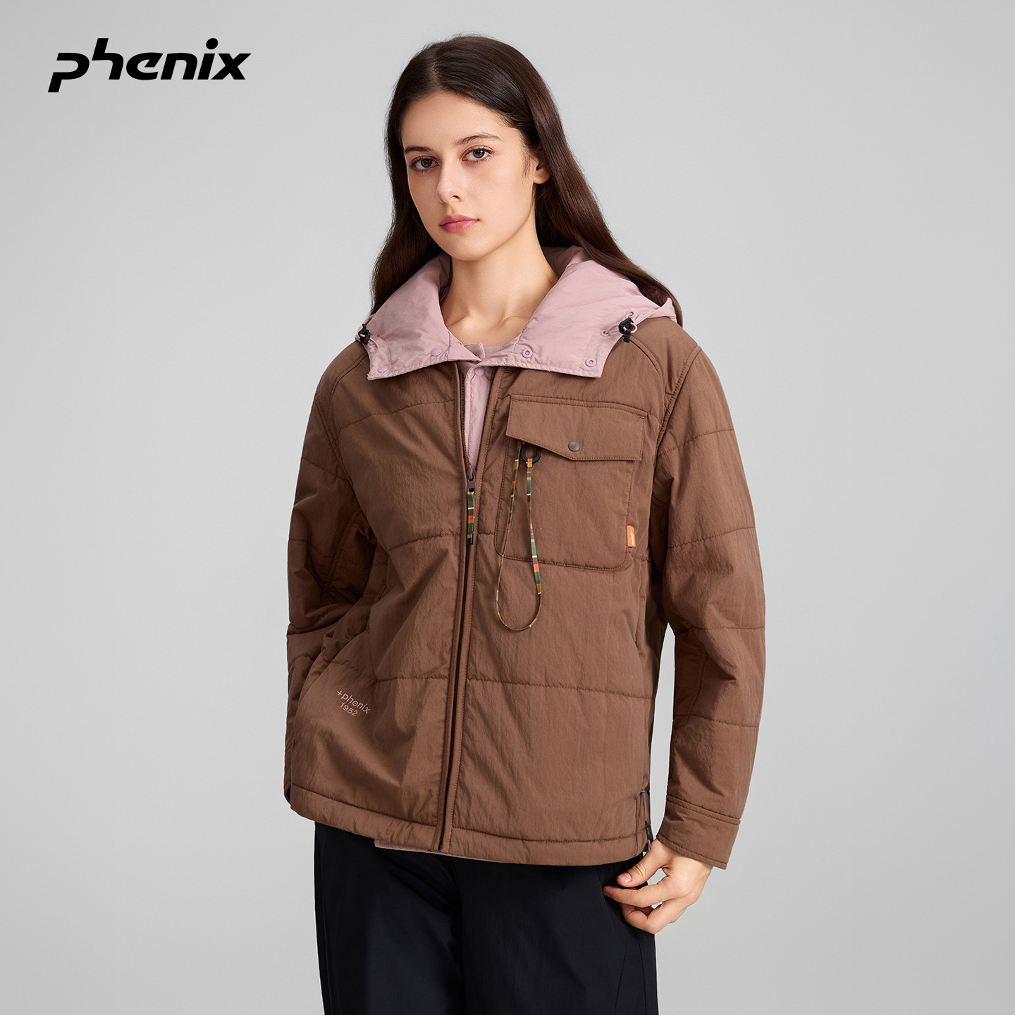 phenix户外轻量化保暖连帽棉服