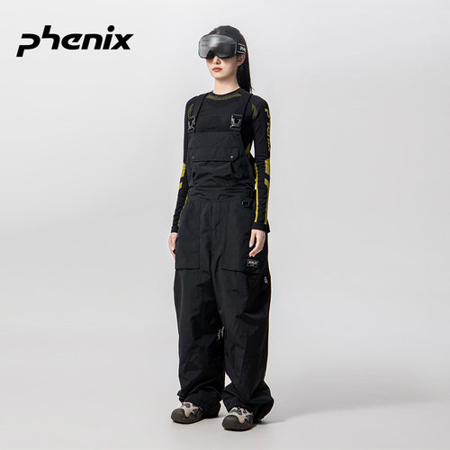 phenix滑雪裤可调节背带专业防水