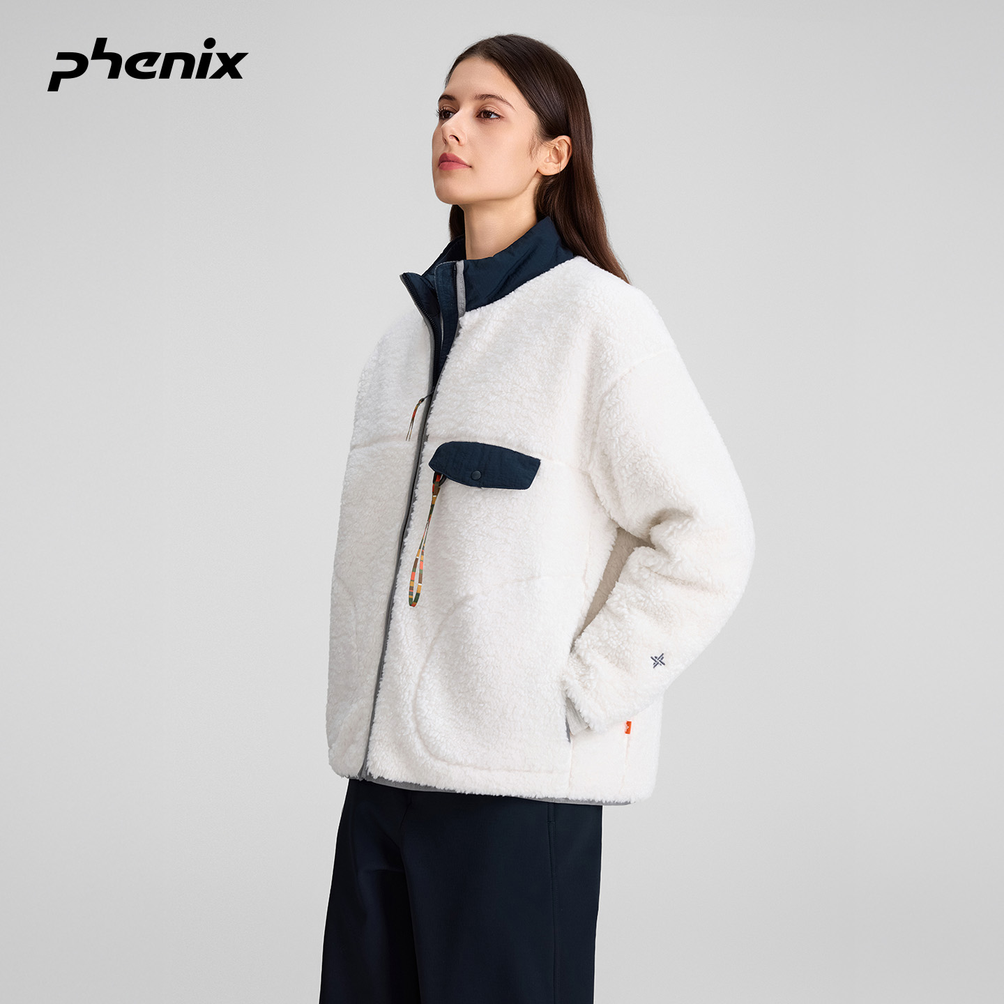 phenix户外保暖摇粒绒夹克外套