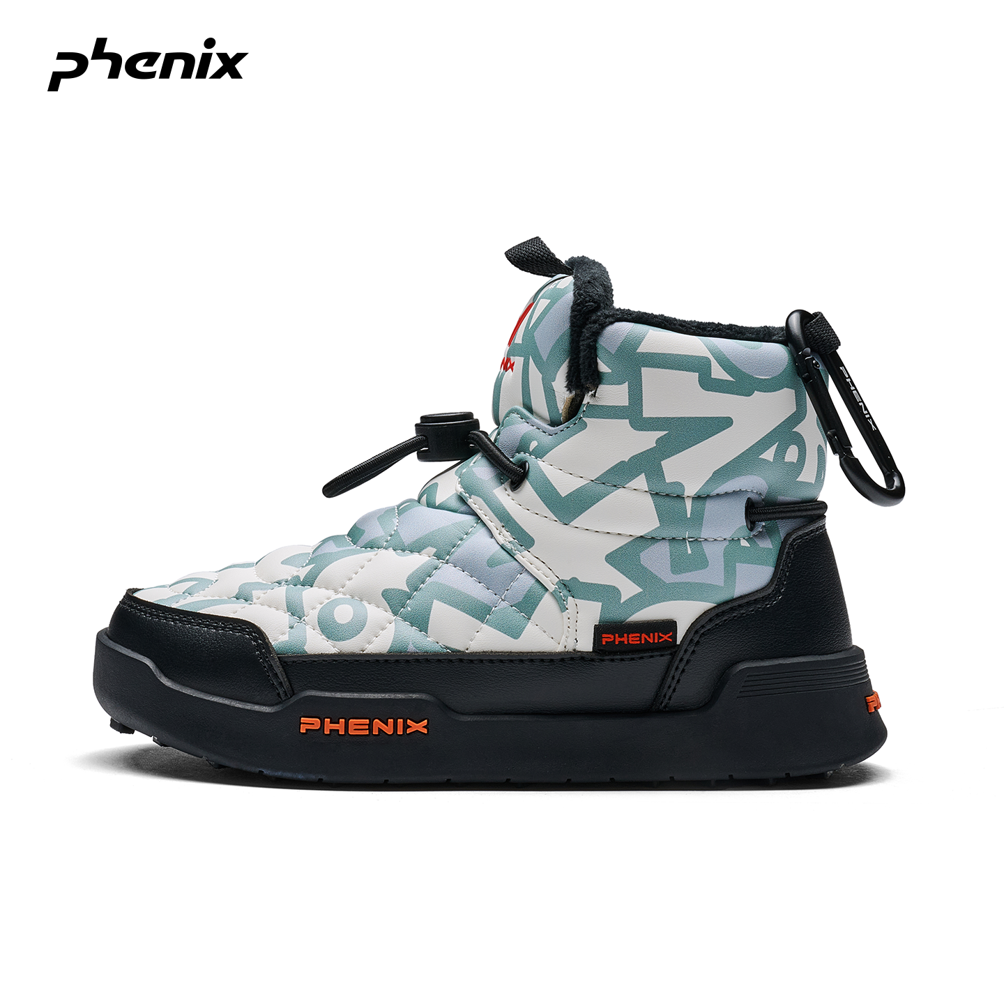 phenix抱抱鞋男女童高帮雪地靴